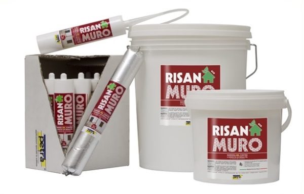 RISANAMURO barriera all'umidità di risalita capillare in gel