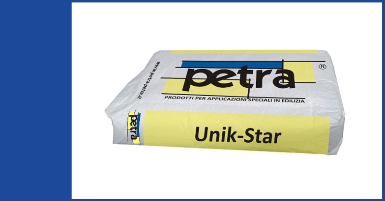 UNIK-STAR impermeabilizzante cementizio cristallizzante a spessore per calcestruzzo resistente ai solfati
